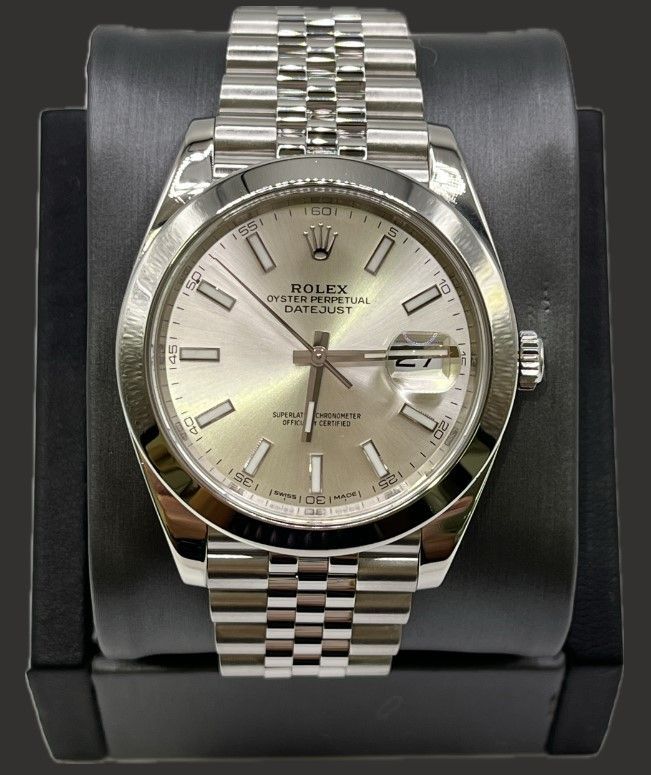 Rolex 41mm Datejust Stainless Jubilee