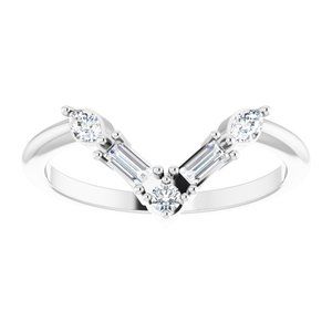 .25ct Dia V Shape Ring