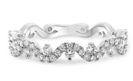 14kw 3/8ct Fancy Diamond Band