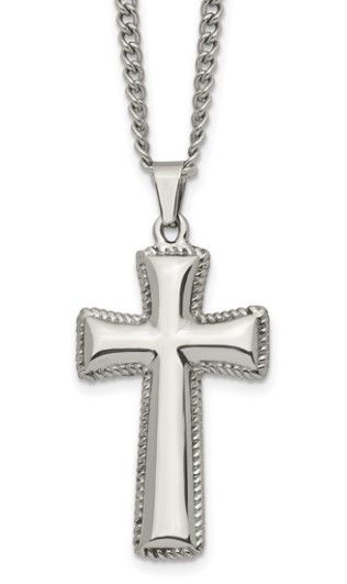 Stainless Steel Cross 24"