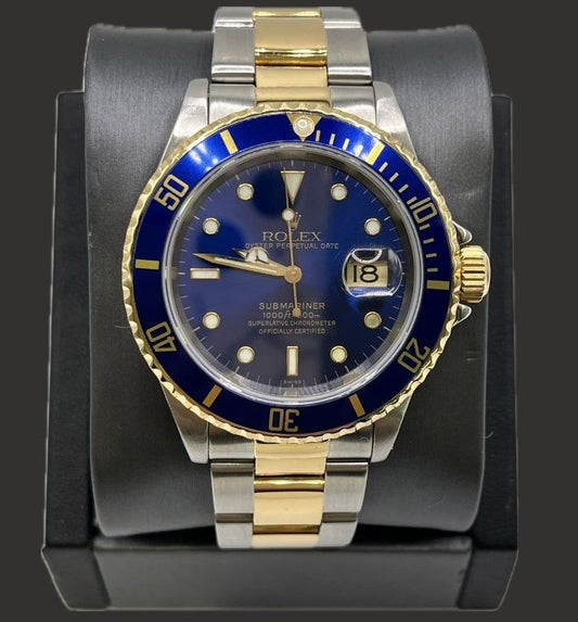 Rolex Submariner Two Tone Blue