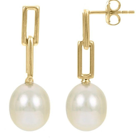 14ky Freshwater Pearl Earrings