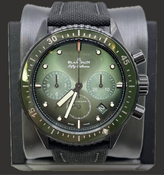 Blancpain 50 Fathoms Flyback Chronograph Green