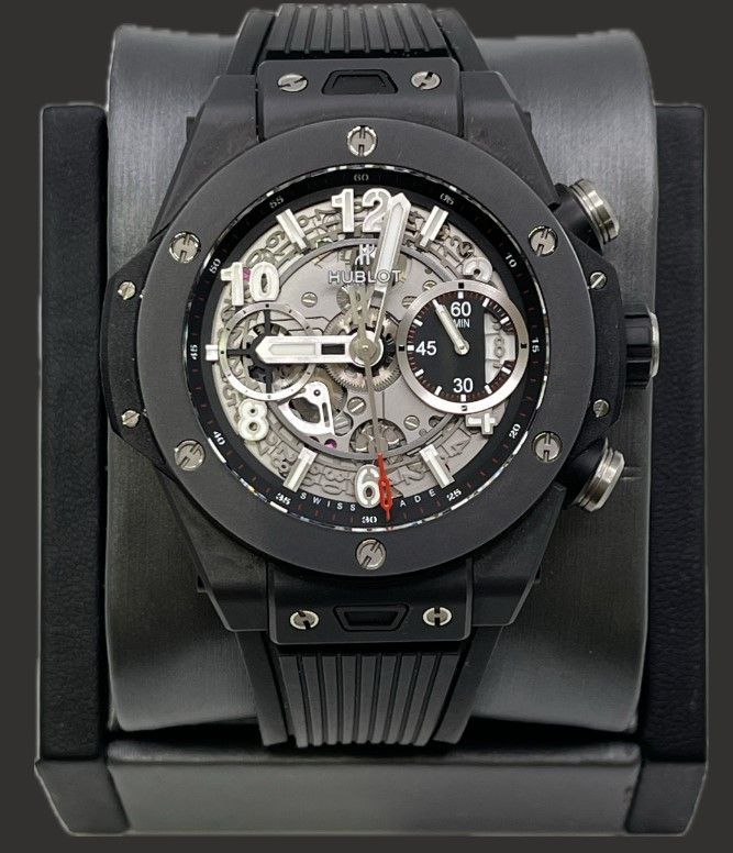 Hublot 42mm Black Magic Chronograph Flyback